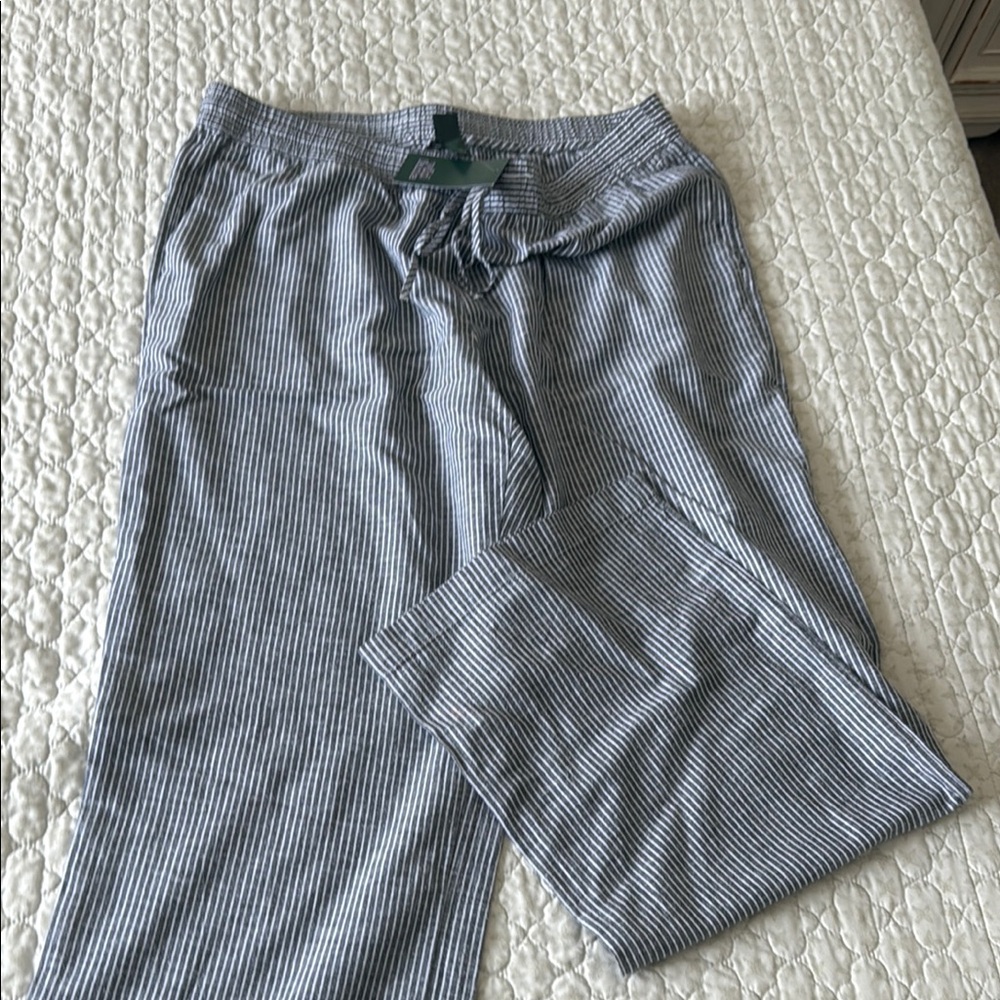 Women’s line. Striped Gray Pants